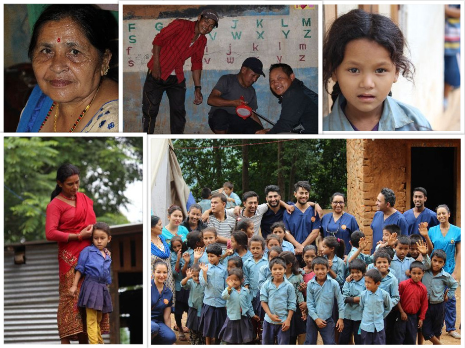 Days 5-8: Hiking to Nepali villages, providing oral surgery and restorative care
