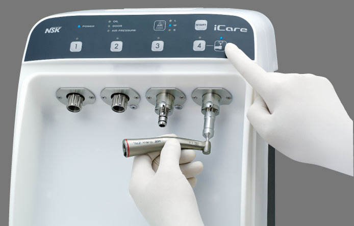 The SMART way to lubricate dental handpieces